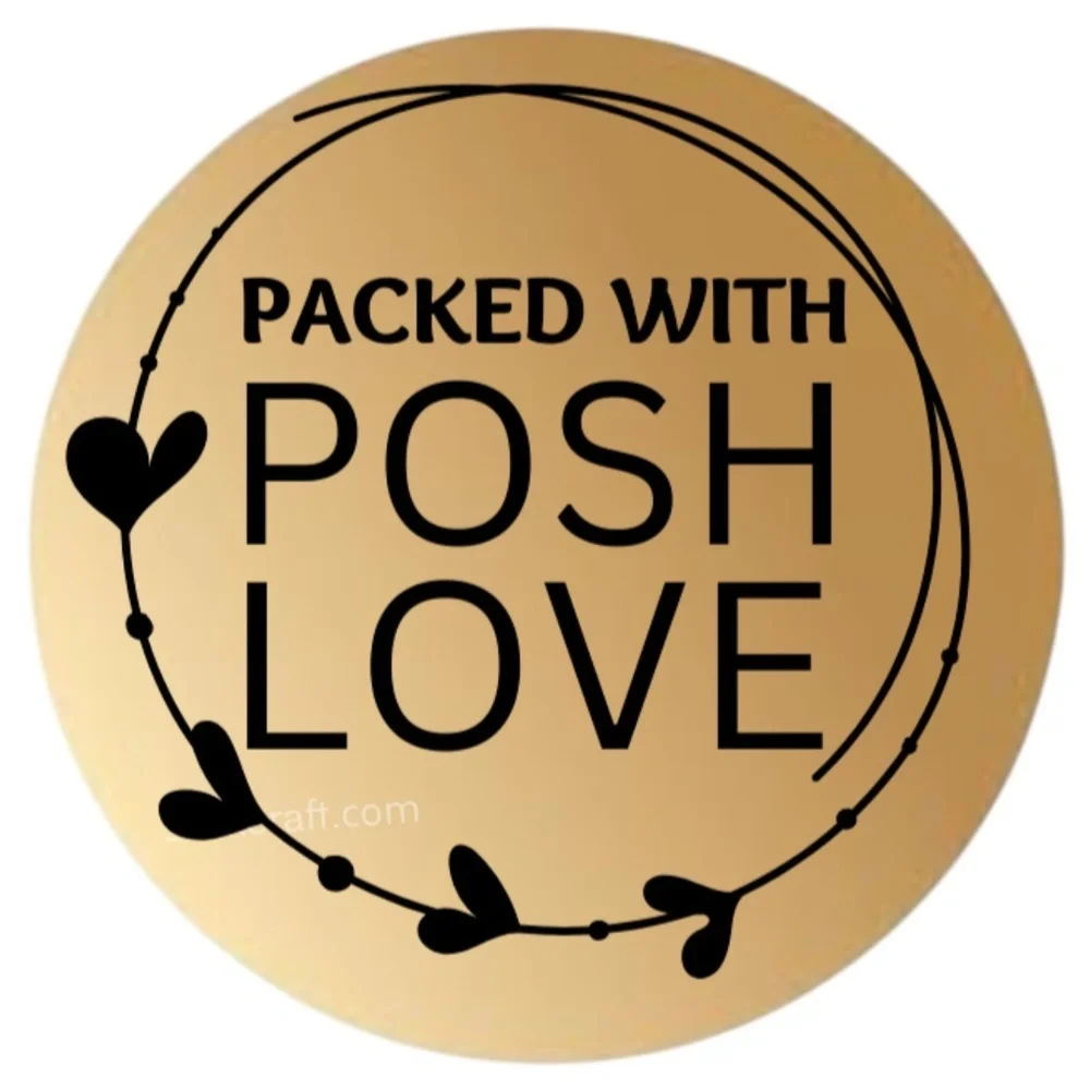 @Thank You Stickers for poshmark 2in round Shipping Supplies  NWT
